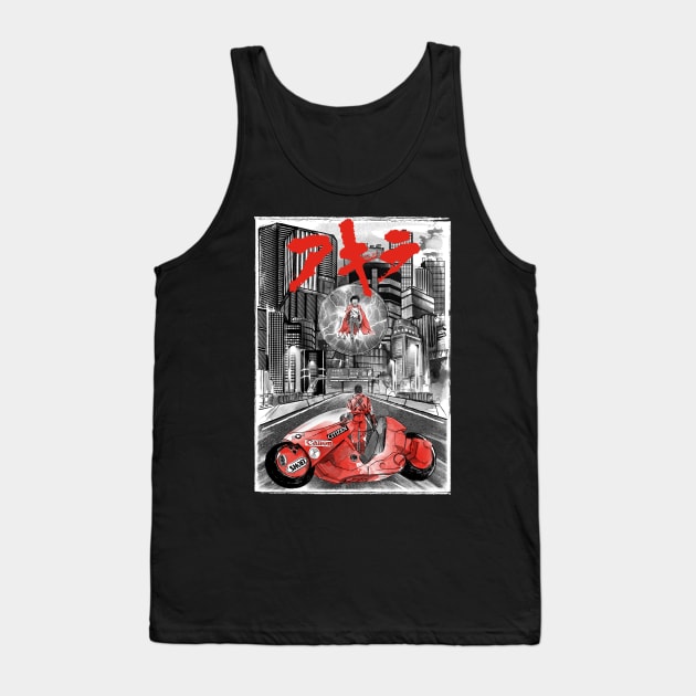 Welcome to Neo-Tokyo Tank Top by DrMonekers